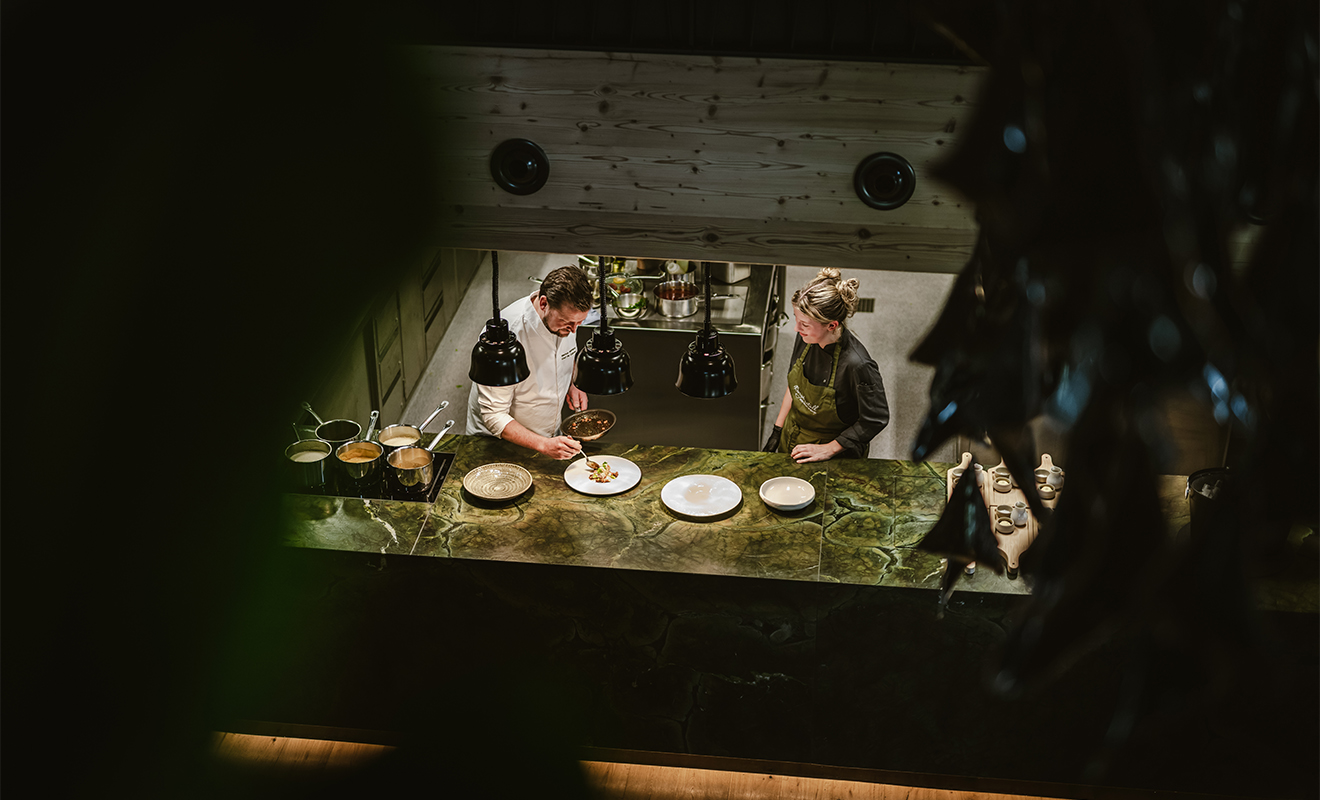 Mehr Freiheit, mehr Genuss: Das neue Restaurant im Bergkristall
